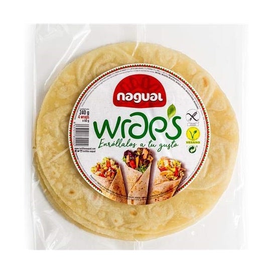 Nagual Wraps Gluten Free 240g