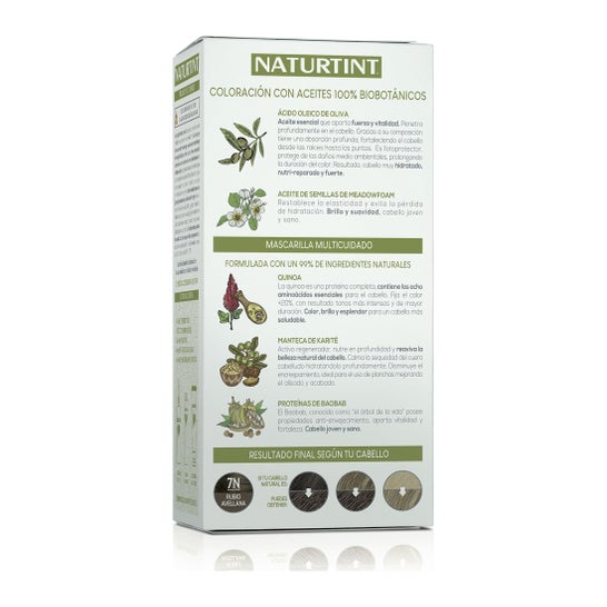 Naturtint Coloración Permanente 7N Rubio Avellana 170ml