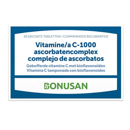 Bonusan Vitamina C-1000 Complejo de Ascorbatos 30comp