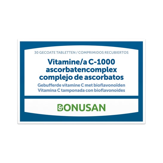 Bonusan Vitamina C-1000 Complejo de Ascorbatos 30comp