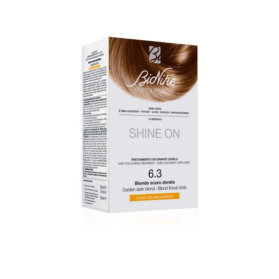 Bionike Shine On Kit Tinte Cabello 6.3 Rubio Oscuro Dorado