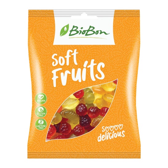 Biobon Caramelos de goma Sabor Frutas Bio 100 g