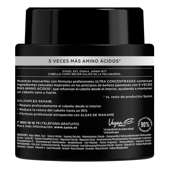 Syoss Salonplex Repair Intensive Hair Mask 4-En-1 500ml