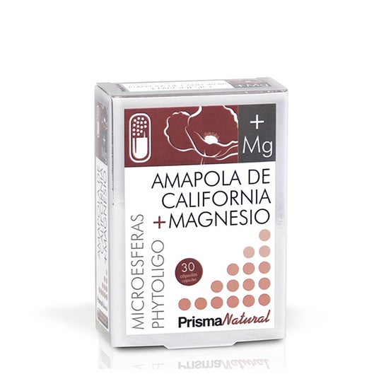 Prisma Natural Amapola de california + Magnesio 30cáps