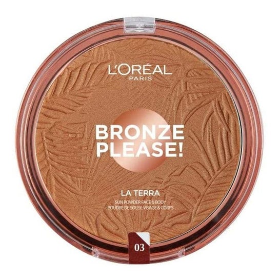 L'Oreal La Terra Wild Bronze Glow Powder 03 Medium Bronze 18g