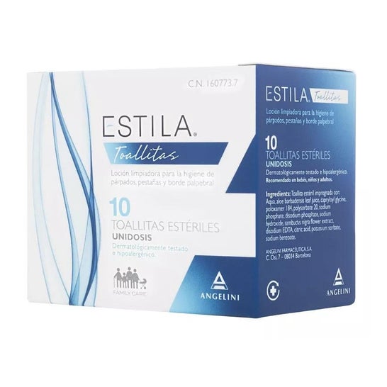 Estila toallitas estériles desechables 10uds Estila toallitas estériles desechables 10uds