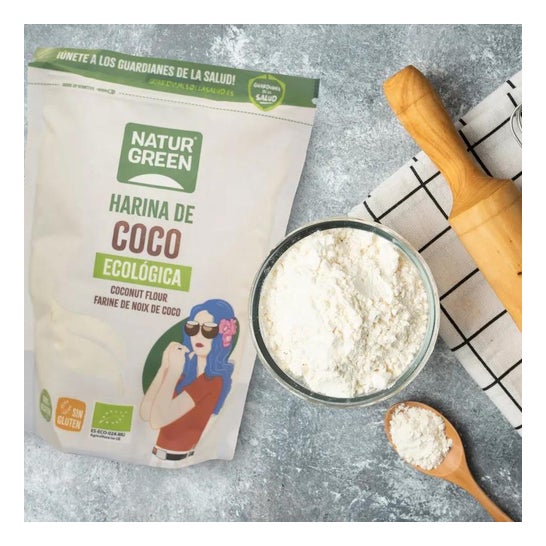Naturgreen Harina de Coco Ecológica 500g Naturgreen Harina de Coco Ecológica 500g