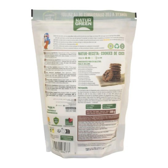 Naturgreen Harina de Coco Ecológica 500g Naturgreen Harina de Coco Ecológica 500g