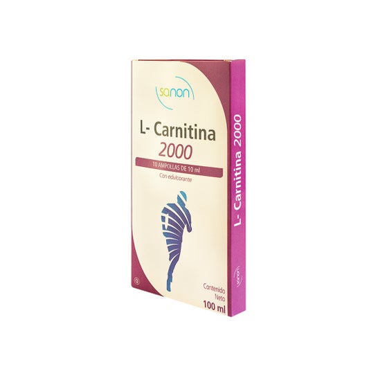 Sanon L-carnitina 2000 10 Ampollas De 10ml