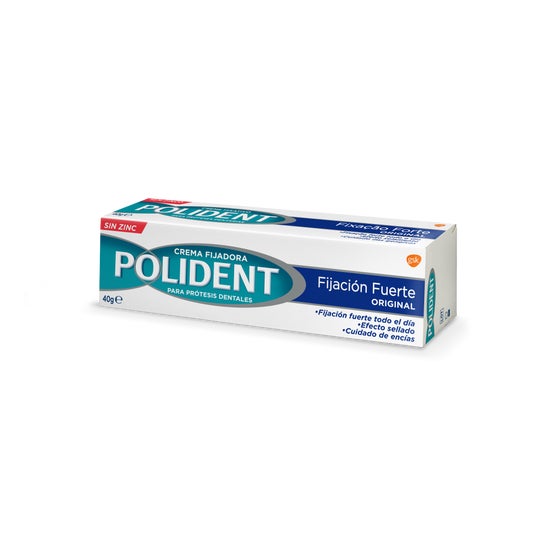 Polident Crema Fijadora Protesis Dentales 40 ml + 6 Tabletas