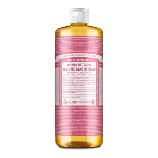 Dr Bronners Jabón Líquido 18 en 1 Cherry Blossom 945 ml
