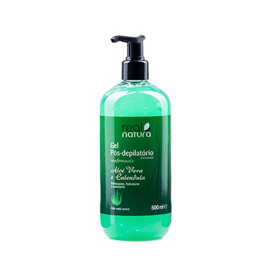 Real Natura Gel Pós Depilatório Aloe Vera & Calêndula 500ml