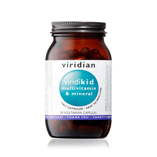 Viridian Viridikid Multivitamine Mineralen 90caps
