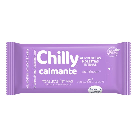 Chilly Calmante Toallitas Íntimas 12uds