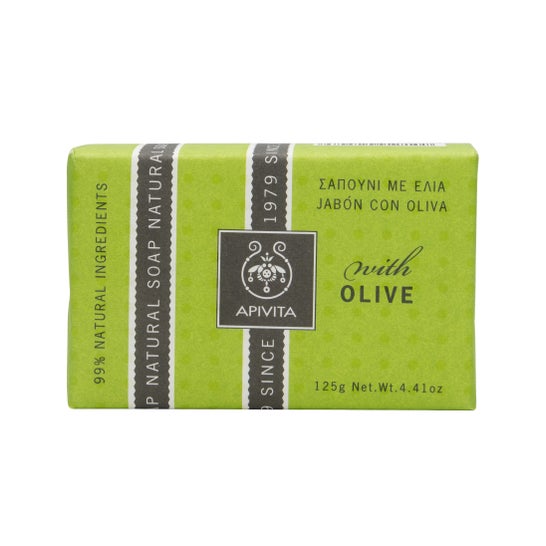 Sapone Apivita all'olio d'oliva 125g