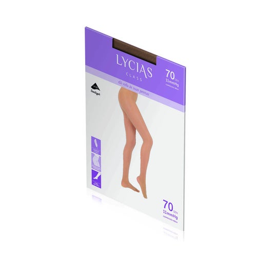 Lycias Class Collant 70Den Nude Tamanho 3 1 Unidade