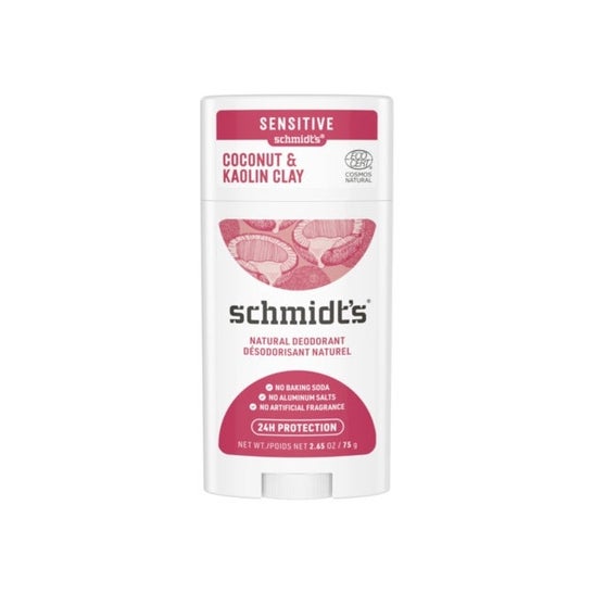 Schmidt's Coconut & Kaolin Clay Deodorant Stick 75g