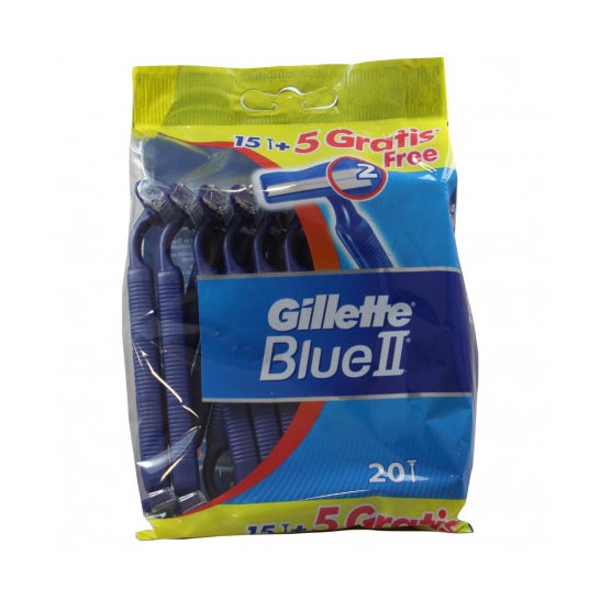 Gillette Blue II 20 Unità
