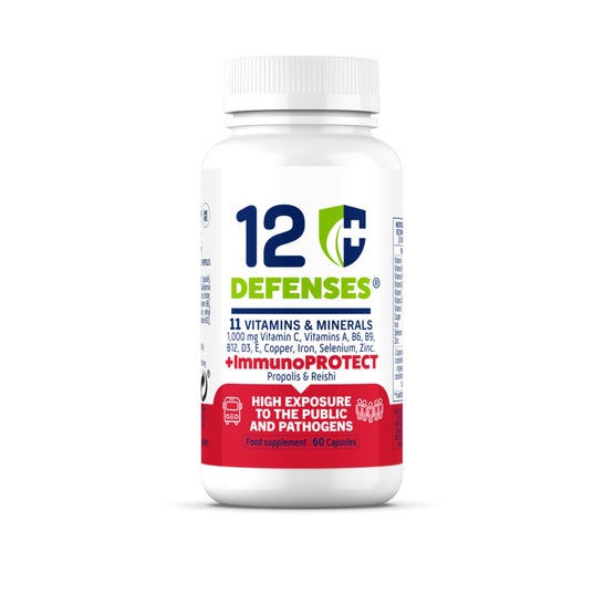 12 Defenses +ImmunoProtect 60cáps