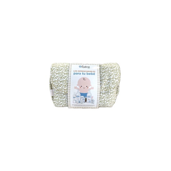 Farline Baby Essentiële Baby Meleta Bloemen Groen Beige