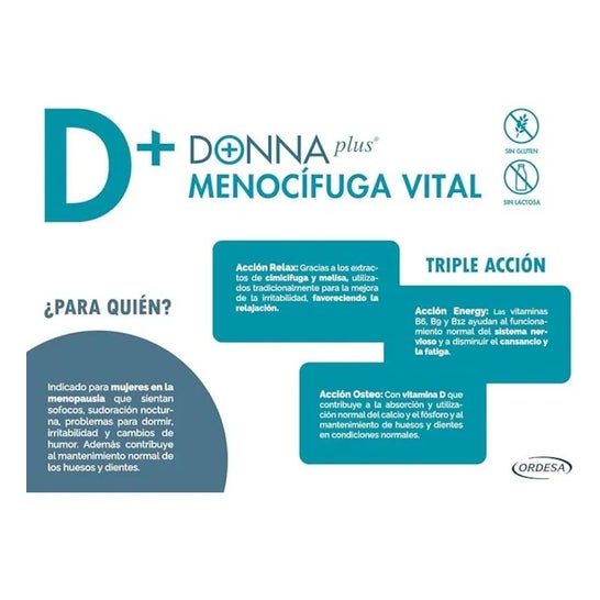 Donna Plus Menocifuga Vital 30 Sticks Donna Plus Menocifuga Vital 30 Sticks
