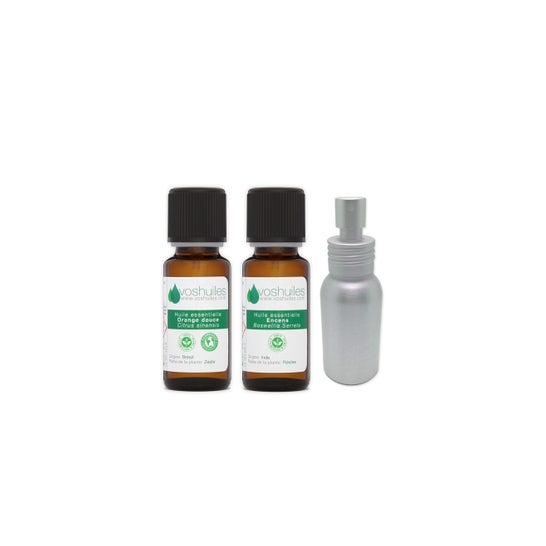 Voshuiles Mon Petit Kit Ambientador Doméstico Aceite Esencial 2x10ml + Spray
