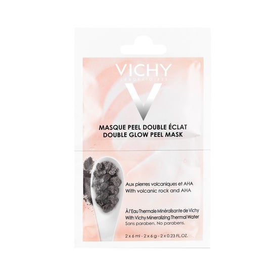 Vichy masker dubbele helderheid peeling 2x6ml