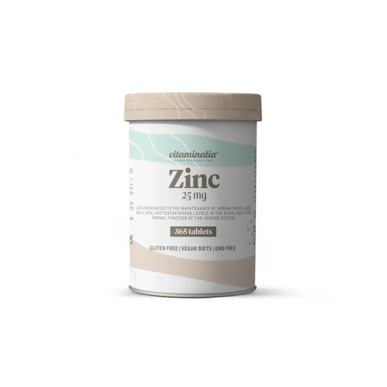 Vitaminalia Gluconato de Zinc 25mg Zinc 365comp