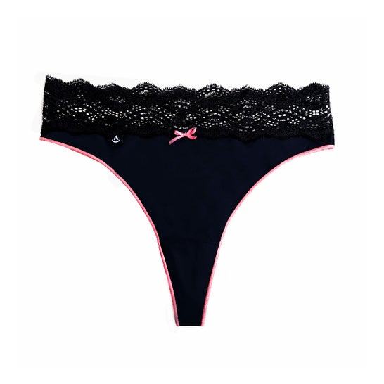 Xula Sophie Black Menstrual Thong Size XL 1 pc