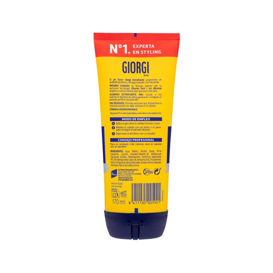 Giorgi Gel Fijador Extrafuerte 170ml