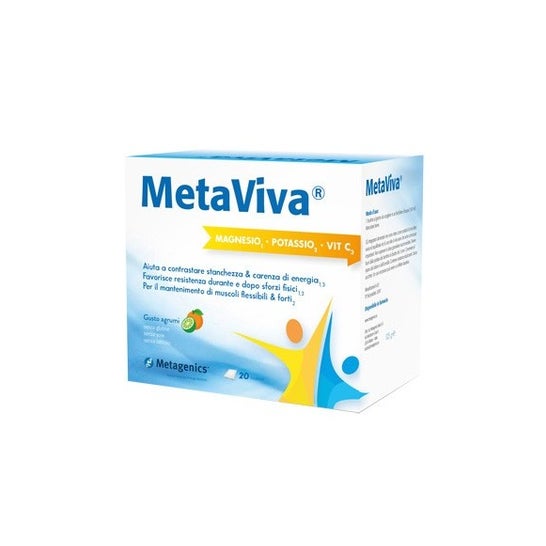 Metagenics Metaviva Mg K Vit C 20 Sobres