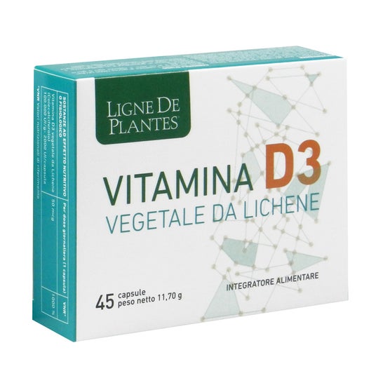 Ligne de Plantes Vitamina D3 45caps