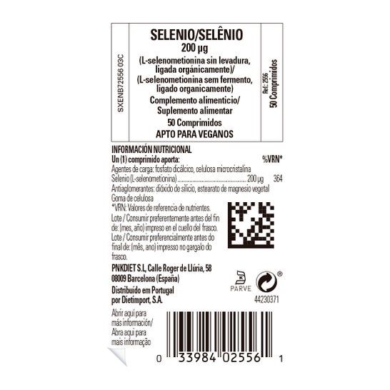 Solgar Selenio 200mcg 50 comp