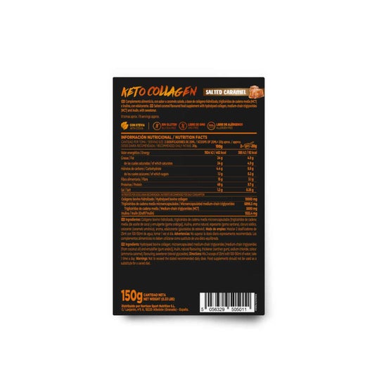 HSN Keto Colágeno Hidrolizado Bovino en Polvo Caramelo Salado 150 g