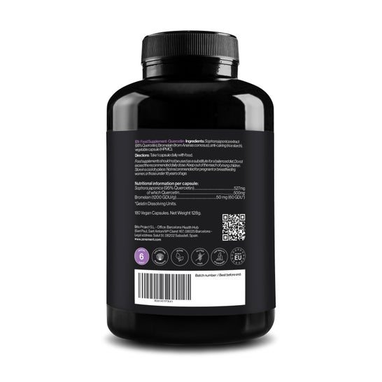 Zenement Quercetina Bromelaína 180vcaps