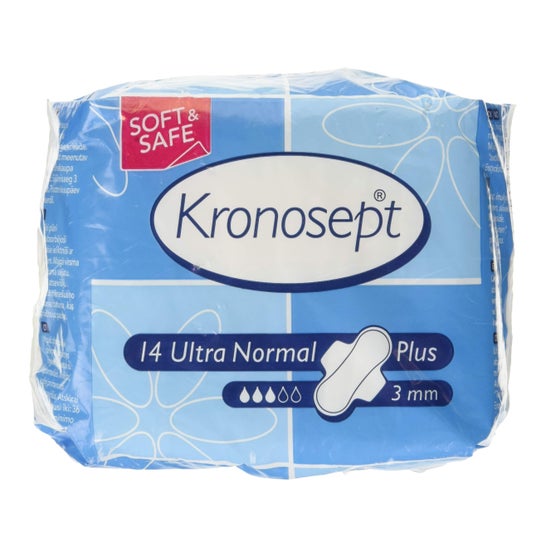 Casbat Compresa Kronosept Ultra Normal Plus con Alas 14uds