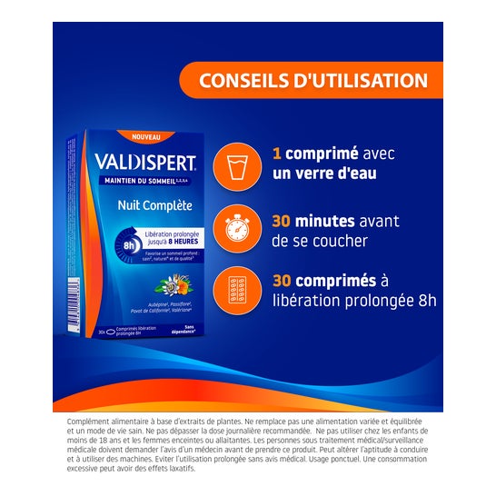 Valdispro Noche Completa 30comp