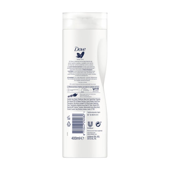 Dove Nutrición Intensiva Loción Corporal Piel Seca 400ml