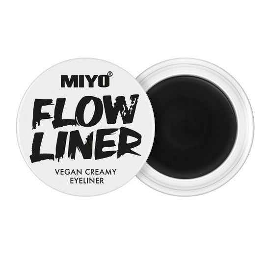 Miyo Flow Liner Eyeliner en Crema Vegan 01 Asphalt 5g