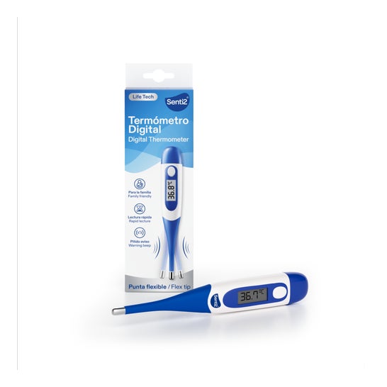 Senti2 Termómetro Digital Punta Flexible 1ud