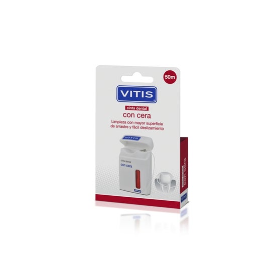 Vitis™ waxed dental floss 50m