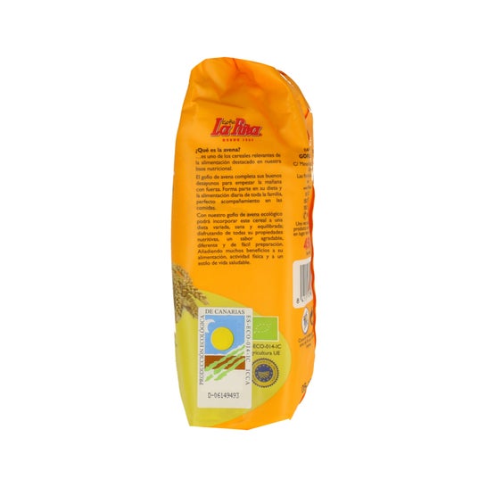 Gofio Pineapple Oatmeal Organic 450g
