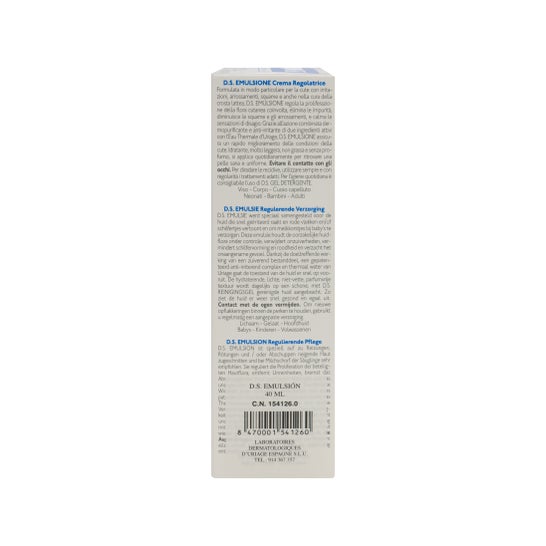 URIAGE D.S. Emulsione Crema Regolatrice 40ml
