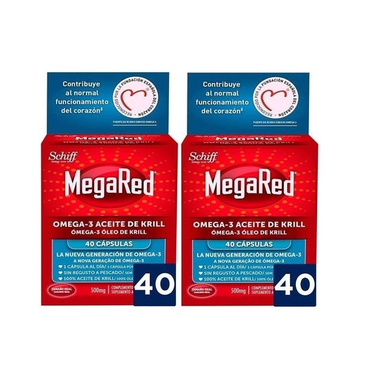 MegaRed Omega 3 500mg 2x40 +20caps