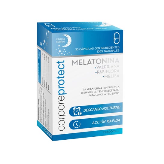 Corpore Beskyt melatonin 1 mg 30cps