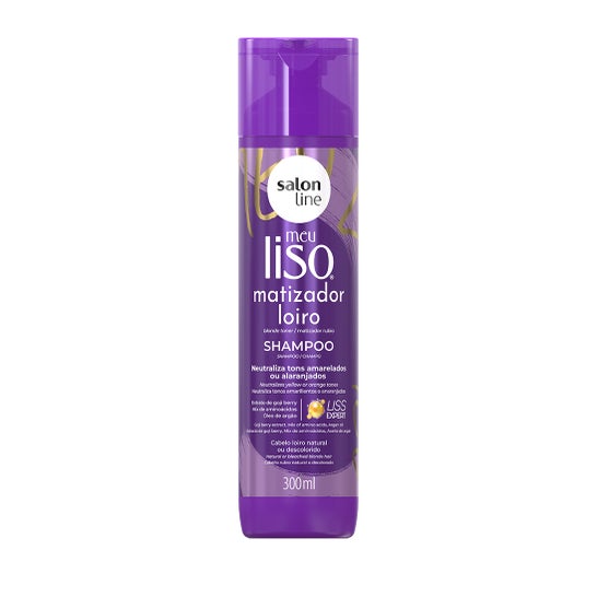 Salon Line Meu Liso Matizador Loiro Shampoo 300ml