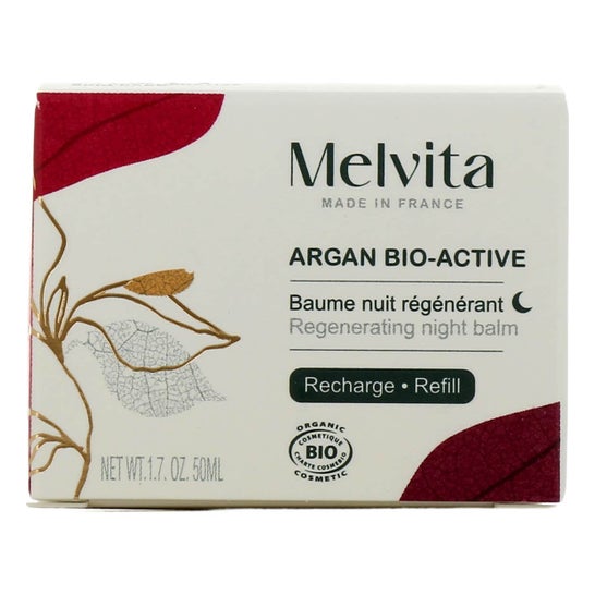 Melvita Argan Bio Active Bálsamo Noche Regenerante Recarga 50ml