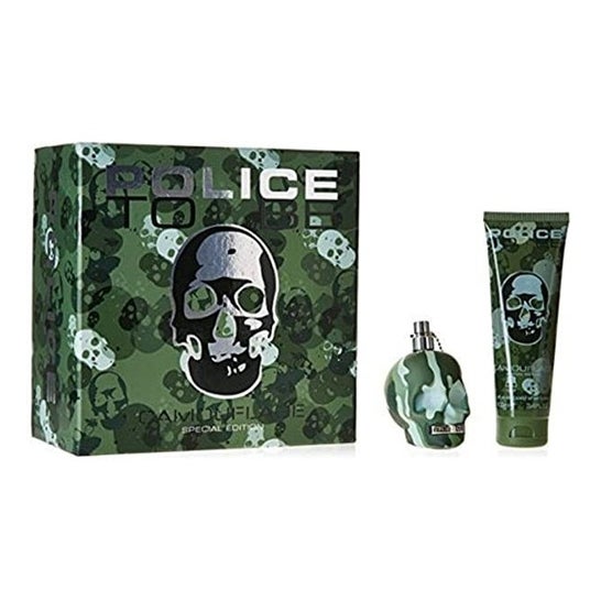 Police To Be Camouflage Pack Eau de Toilette 40ml + Champú 100ml