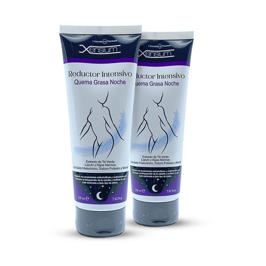 Xensium Reductor Intensivo Quema Grasa Noche 2x220ml
