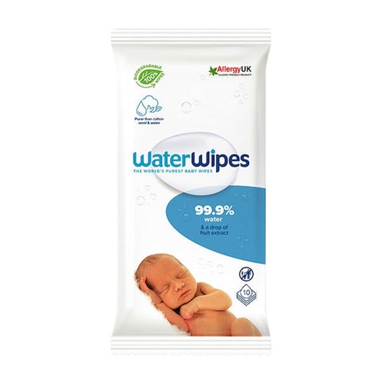 Waterwipes Toallitas Bebé On The Go 10uds